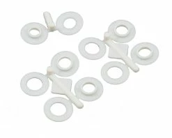 RPM 1/4" Snap Tite Body Savers (White) (5)
