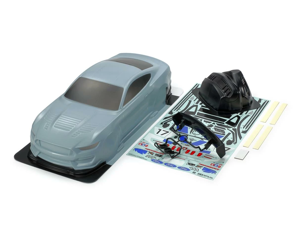 Tamiya Ford Mustang GT4 Pre-Painted Body Set (Grey) 1 Tamiya Ford Mustang GT4 Pre-Painted Body Set (Grey)