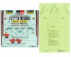 Tamiya AU TOM's GR Supra Body W/Parts Set (Clear) -Kyosho Shop tam51678 4