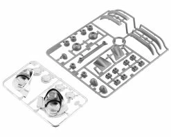 Tamiya 1973 Alpine A110 Jägermeister Body W/Parts Set (Clear) -Kyosho Shop tam51690 2