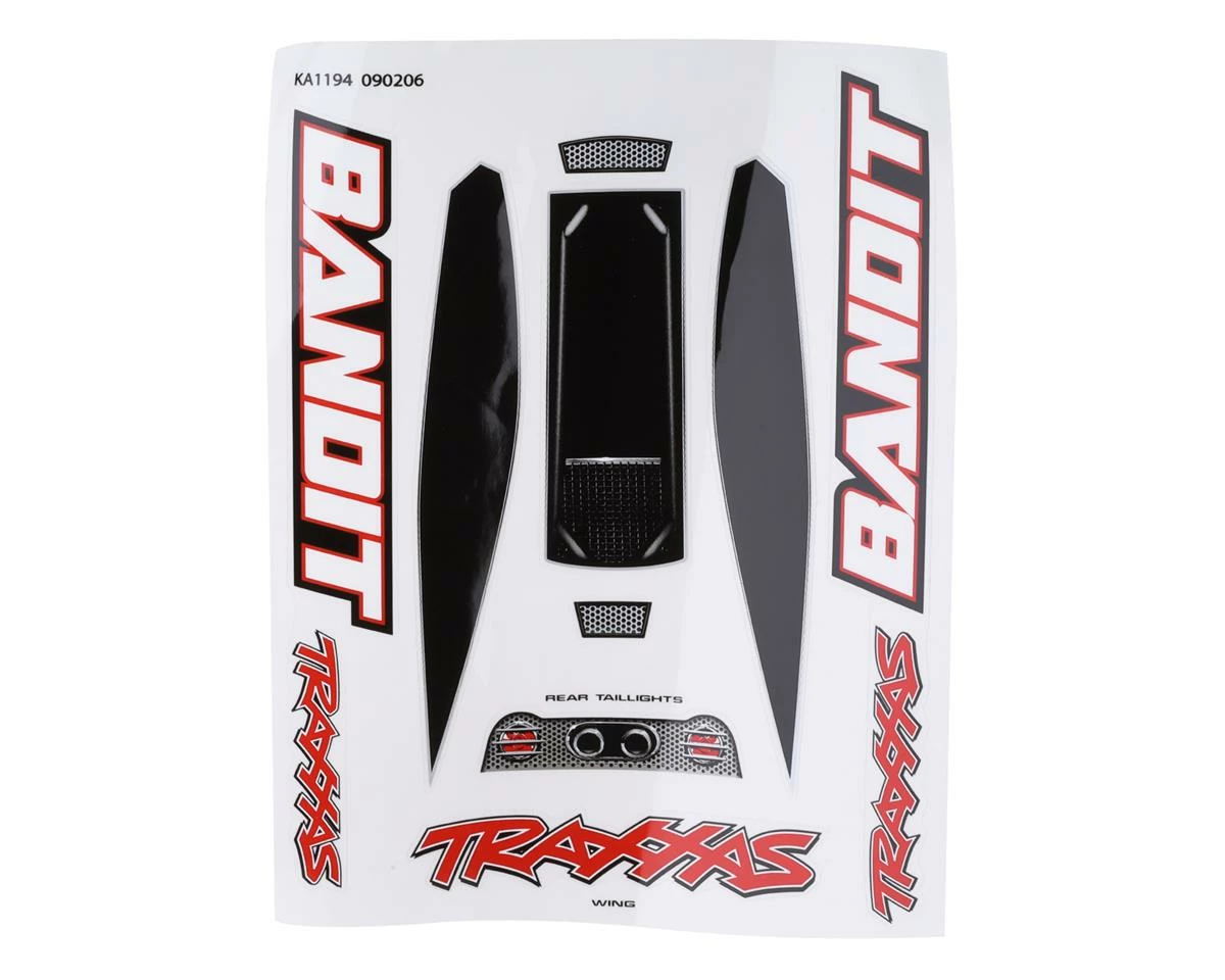 Traxxas Bandit Pre-Cut Body Set (Clear) 3 Traxxas Bandit Pre-Cut Body Set (Clear) - Image 3