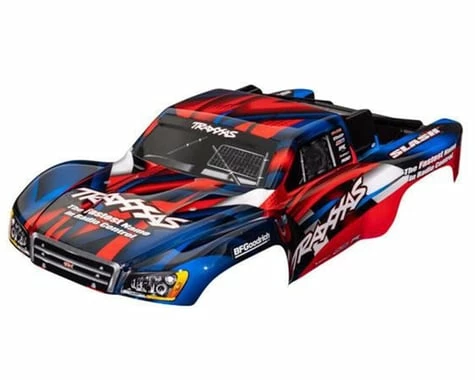 Traxxas Slash Pre-Painted Body (Red & Blue) 1 Traxxas Slash Pre-Painted Body (Red & Blue)