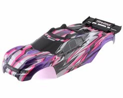 Traxxas Rustler 4X4 VXL Pre-Painted Body W/Clipless Mounting (Pink)
