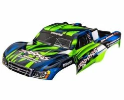 Traxxas Slash VXL Pre-Painted Body (Green & Blue)