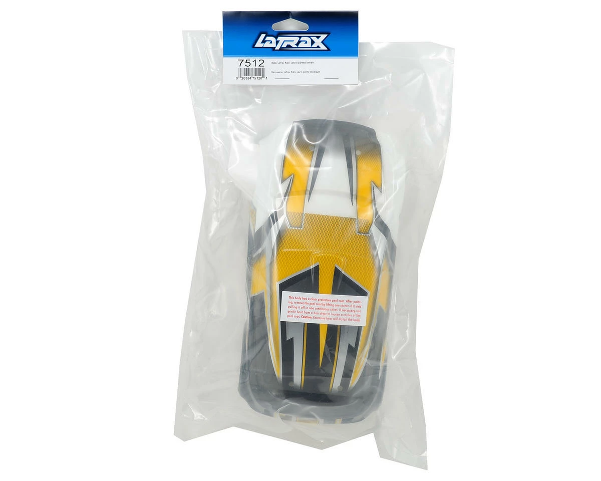 Traxxas LaTrax 1/18 Rally Body (Yellow) 2 Traxxas LaTrax 1/18 Rally Body (Yellow) - Image 2
