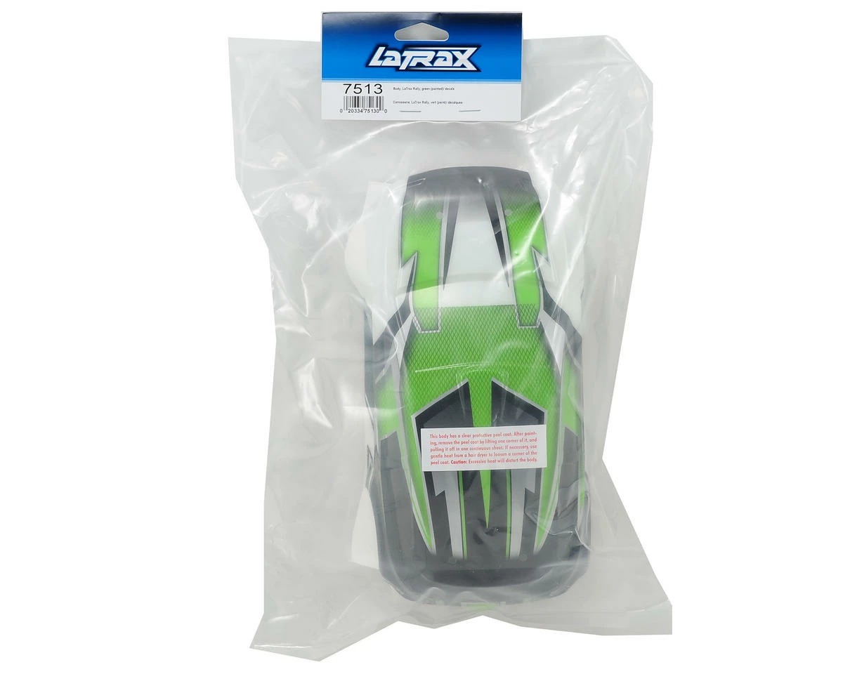 Traxxas LaTrax 1/18 Rally Body (Green) 2 Traxxas LaTrax 1/18 Rally Body (Green) - Image 2