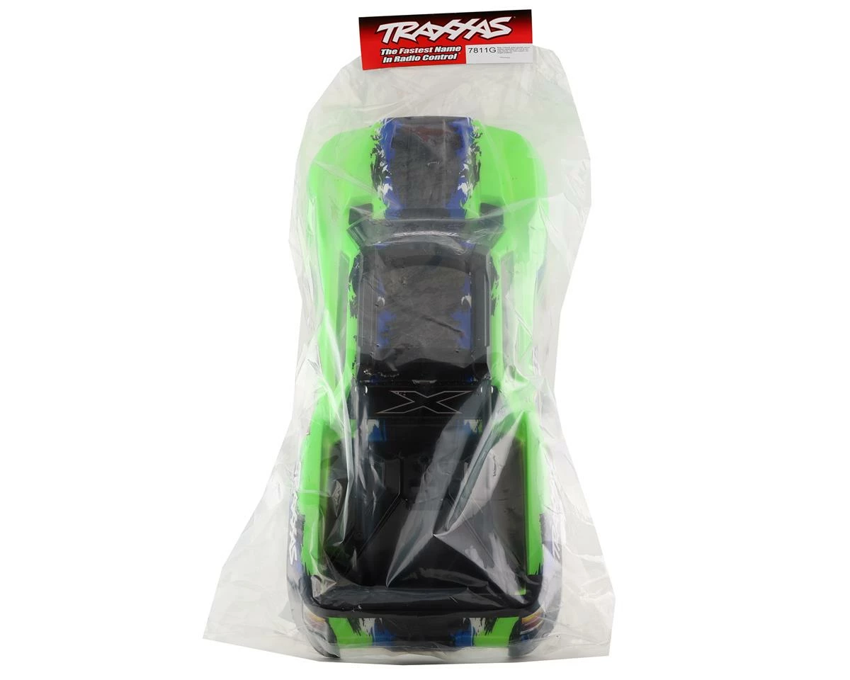 Traxxas X-Maxx Pre-Painted Body (Green) 3 Traxxas X-Maxx Pre-Painted Body (Green) - Image 3