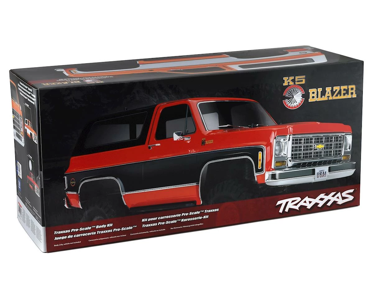 Traxxas 1979 Chevrolet Blazer Complete Body W/Grille (Red) 3 Traxxas 1979 Chevrolet Blazer Complete Body W/Grille (Red) - Image 3