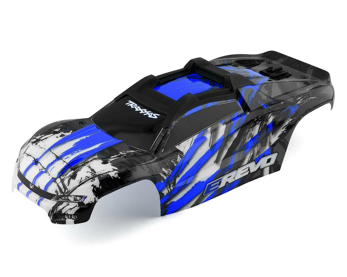 Traxxas E-Revo VXL 2.0 Pre-Painted Monster Truck Body (Blue) 1 Traxxas E-Revo VXL 2.0 Pre-Painted Monster Truck Body (Blue)