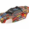 Traxxas E-Revo VXL 2.0 Pre-Painted Monster Truck Body (Solar Flare)