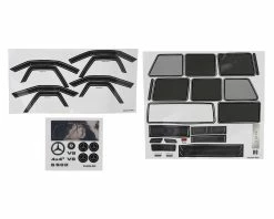 Traxxas TRX-4 Mercedes-Benz G 50 4X4² Body (Clear) 10 Traxxas TRX-4 Mercedes-Benz G 50 4X4² Body (Clear) -Kyosho Shop tra8811 4