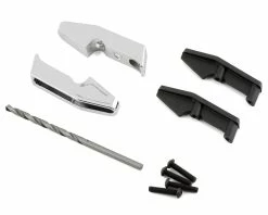 Traxxas TRX-4 Bumper Pads & Bumper Guards (Chrome) (Fits TRA9126/TRA9127 Bumpers)