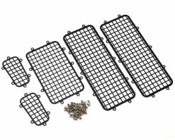 YEAH RACING Traxxas TRX-4 Windows Guard Set (Black)