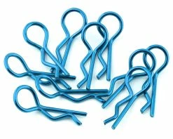 YEAH RACING Body Clips (Blue) (10) (1/10 Or 1/8 Scale)