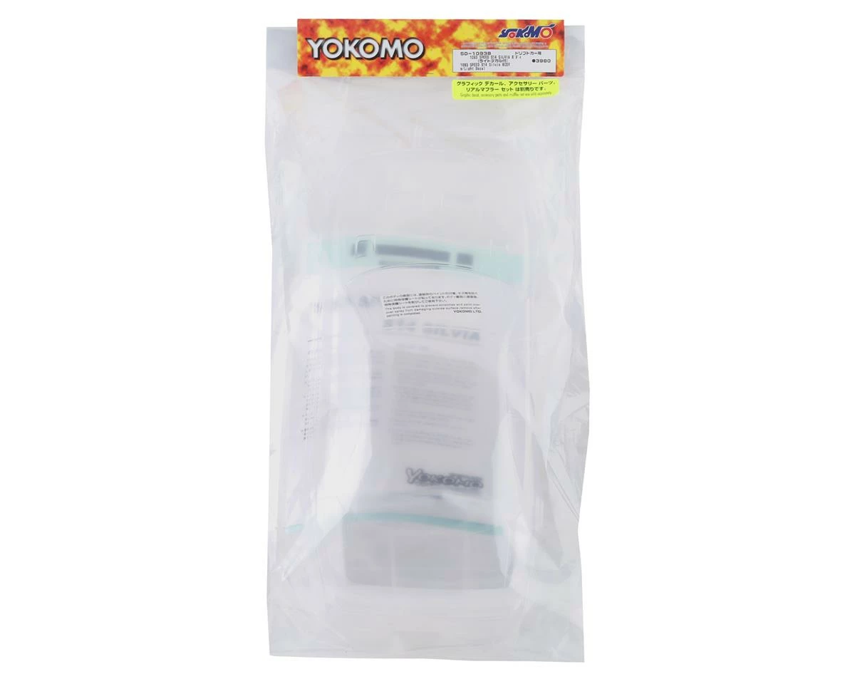 Yokomo 1093SPEED S14 Silvia Drift Body Set (Clear) 3 Yokomo 1093SPEED S14 Silvia Drift Body Set (Clear) - Image 3